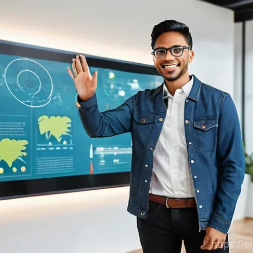 Home 16 자기주도학습코치 자격증 연수 프로그램 후기 - **Prompt:** "A diverse, energetic young adult, casually dressed in jeans and a smart-casual top, sta...