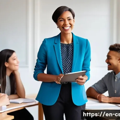 Home 30 자기주도학습코치 포트폴리오 작성법 - **Prompt: Cultivating Connection and Narrative**
"A professional and approachable female self-di...