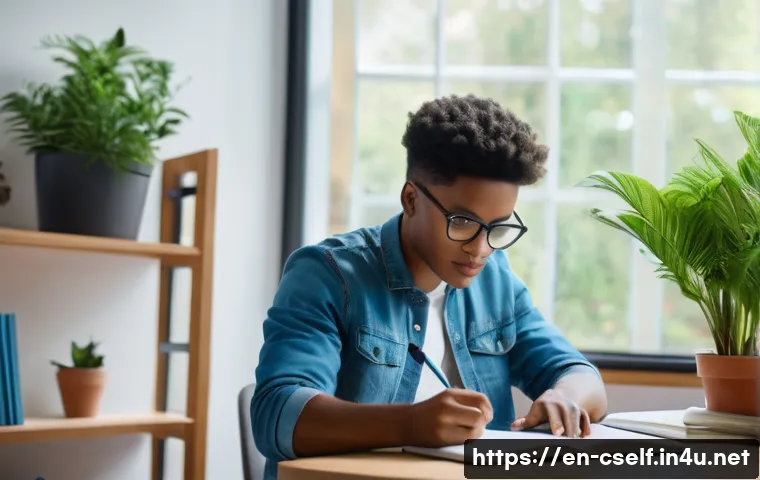 자기주도학습코치 강의 효과 측정 방법 - A modern study environment showing a diverse group of young adult learners in casual clothing and we...